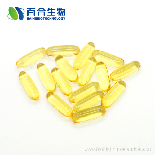 Health cod liver fish gelatin softgel